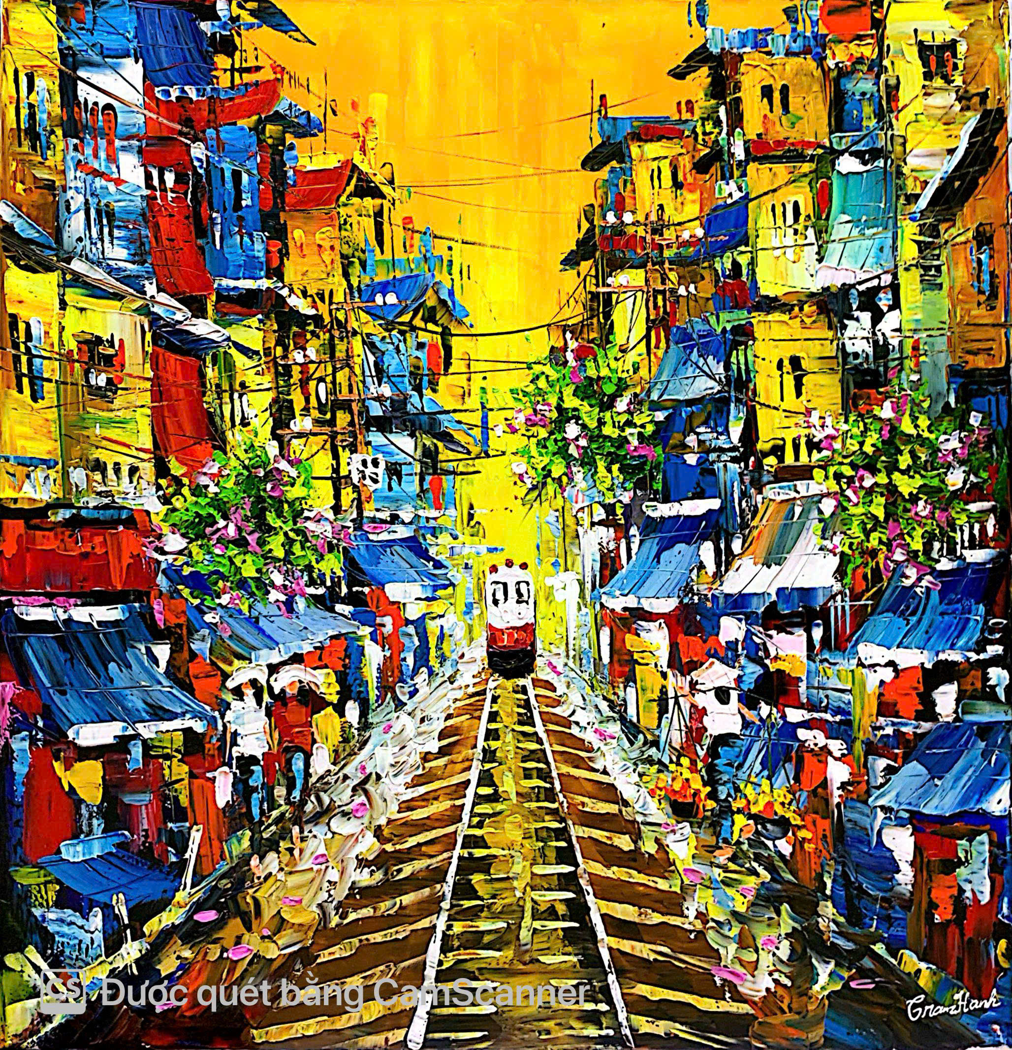 HaNoi Train Street 9